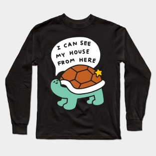 The Turtle Funny Long Sleeve T-Shirt